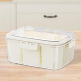 Maxbell Portable Food Serving Tray with Lid Good Sealing for Camping Multifunctional Style B