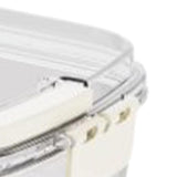 Maxbell Portable Food Serving Tray with Lid Good Sealing for Camping Multifunctional Style C