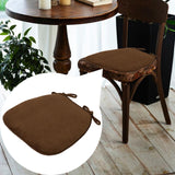 Maxbell Corduroy Chair Cushion Anti Skid Seat Cushion for Kitchen Bedroom Home Decor Coffee