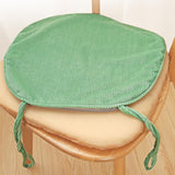 Maxbell Corduroy Chair Cushion Anti Skid Seat Cushion for Kitchen Bedroom Home Decor Green