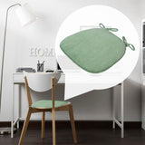 Maxbell Corduroy Chair Cushion Anti Skid Seat Cushion for Kitchen Bedroom Home Decor Green