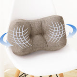 Maxbell Back Support Pillow Throw Pillow Back Support Cushion for Women Men Sofa Car Coffee