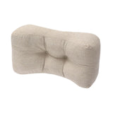 Maxbell Back Support Pillow Throw Pillow Back Support Cushion for Women Men Sofa Car Beige