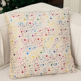 Maxbell Christmas Throw Pillow Cover Washable Modern Pillowcase for Bedroom Bed Sofa Beige