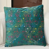 Maxbell Christmas Throw Pillow Cover Washable Modern Pillowcase for Bedroom Bed Sofa Green