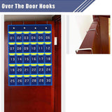 Maxbell Classroom Phone Holder Pouch Supplies Storage Bag for Office Student Cabinet 30 Grids
