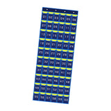 Maxbell Classroom Phone Holder Pouch Supplies Storage Bag for Office Student Cabinet 60 Grids