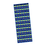 Maxbell Classroom Phone Holder Pouch Supplies Storage Bag for Office Student Cabinet 60 Grids