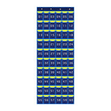 Maxbell Classroom Phone Holder Pouch Supplies Storage Bag for Office Student Cabinet 60 Grids
