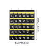 Maxbell Classroom Pocket Chart for Cellphones Storage Bag for Cabinet Bedroom Closet 30 Pockets