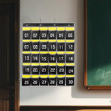 Maxbell Classroom Pocket Chart for Cellphones Storage Bag for Cabinet Bedroom Closet 30 Pockets