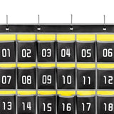 Maxbell Classroom Pocket Chart for Cellphones Storage Bag for Cabinet Bedroom Closet 30 Pockets