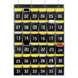 Maxbell Classroom Pocket Chart for Cellphones Storage Bag for Cabinet Bedroom Closet 36 Pockets