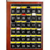 Maxbell Classroom Pocket Chart for Cellphones Storage Bag for Cabinet Bedroom Closet 36 Pockets