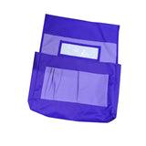 Maxbell Chair Back Pocket Storage Bag Chair Bag for Office School Supplies Preschool Purple