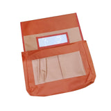 Maxbell Chair Back Pocket Storage Bag Chair Bag for Office School Supplies Preschool Orange