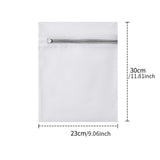 Maxbell Laundry Bag for Washing Machine Zipped Wash Bag for Clothing Stocking Jacket 30 cmx23 cm
