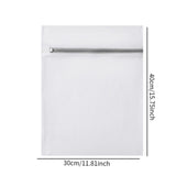 Maxbell Laundry Bag for Washing Machine Zipped Wash Bag for Clothing Stocking Jacket 40 cmx30 cm