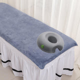 Maxbell Face Down Pillow Salon Body Massage for Prone Face Down Resting Prone Pillow Grey