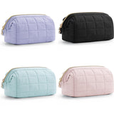 Maxbell Portable Cosmetic Bag Gifts Multiuse Makeup Bag for Household Dating Parties Pink