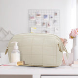 Maxbell Portable Cosmetic Bag Gifts Multiuse Makeup Bag for Household Dating Parties Pink