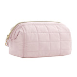 Maxbell Portable Cosmetic Bag Gifts Multiuse Makeup Bag for Household Dating Parties Pink