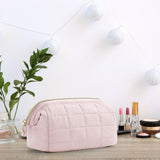 Maxbell Portable Cosmetic Bag Gifts Multiuse Makeup Bag for Household Dating Parties Pink