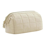 Maxbell Portable Cosmetic Bag Gifts Multiuse Makeup Bag for Household Dating Parties White
