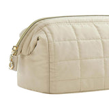Maxbell Portable Cosmetic Bag Gifts Multiuse Makeup Bag for Household Dating Parties White