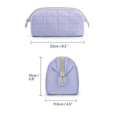 Maxbell Portable Cosmetic Bag Gifts Multiuse Makeup Bag for Household Dating Parties Purple