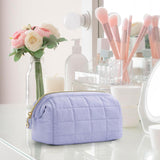 Maxbell Portable Cosmetic Bag Gifts Multiuse Makeup Bag for Household Dating Parties Purple
