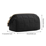 Maxbell Portable Cosmetic Bag Gifts Multiuse Makeup Bag for Household Dating Parties Black