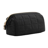 Maxbell Portable Cosmetic Bag Gifts Multiuse Makeup Bag for Household Dating Parties Black