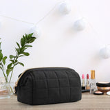 Maxbell Portable Cosmetic Bag Gifts Multiuse Makeup Bag for Household Dating Parties Black
