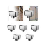 Maxbell Gutter Downspout Adapter Downspout Drainage Connector for Outdoor Roofs Home Pipe Diameter 63mm