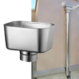 Maxbell Gutter Downspout Adapter Downspout Drainage Connector for Outdoor Roofs Home Pipe Diameter 63mm