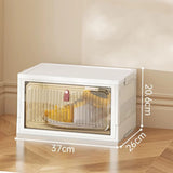 Maxbell Storage Box Stackable Box for Closet Cabinet for Ankle Boots Women Dorm 1 Tier