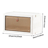 Maxbell Storage Box Stackable Box for Closet Cabinet for Ankle Boots Women Dorm 1 Tier