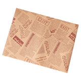 Maxbell Food Paper Sheets Oilproof Baking Paper for Fries Burger Restaurant Supplies 20 Newspaper Pattern