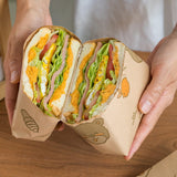Maxbell Food Paper Sheets Oilproof Baking Paper for Fries Burger Restaurant Supplies 20 Newspaper Pattern