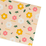 Maxbell Food Paper Sheets Oilproof Baking Paper for Fries Burger Restaurant Supplies 50PCS Floral Pattern