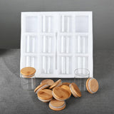 Maxbell 12 Pieces Spice Jars Set W/Lid Food Storage Jars for Tea Countertop Tabletop