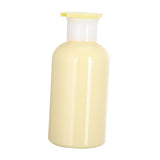 Maxbell Hand Soap Dispenser Refillable Lotion Dispenser for Hotel Countertop Kitchen Light Yellow