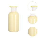 Maxbell Hand Soap Dispenser Refillable Lotion Dispenser for Hotel Countertop Kitchen Light Yellow