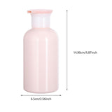 Maxbell Hand Soap Dispenser Refillable Lotion Dispenser for Hotel Countertop Kitchen Pink