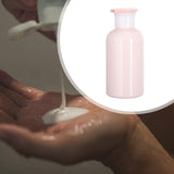 Maxbell Hand Soap Dispenser Refillable Lotion Dispenser for Hotel Countertop Kitchen Pink