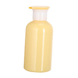 Maxbell Hand Soap Dispenser Refillable Lotion Dispenser for Hotel Countertop Kitchen Dark Yellow