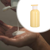 Maxbell Hand Soap Dispenser Refillable Lotion Dispenser for Hotel Countertop Kitchen Dark Yellow