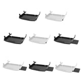 Maxbell Keyboard Tray Under Desk Keyboard Organizer Metal for Typing Keyboard Holder Black