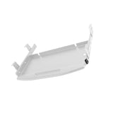 Maxbell Keyboard Tray Under Desk Keyboard Organizer Metal for Typing Keyboard Holder Gray